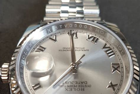 a serial number rolex|rolex serial number inside bezel.